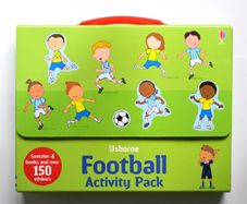 New - Usborne Football Activity Pack