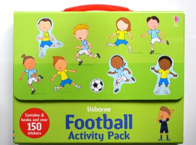 New - Usborne Football Activity Pack