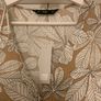 Brand New F&F Brown Floral Tea Dress Image 9