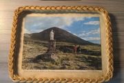 Small Tray with a Print of Croagh Patrick on it