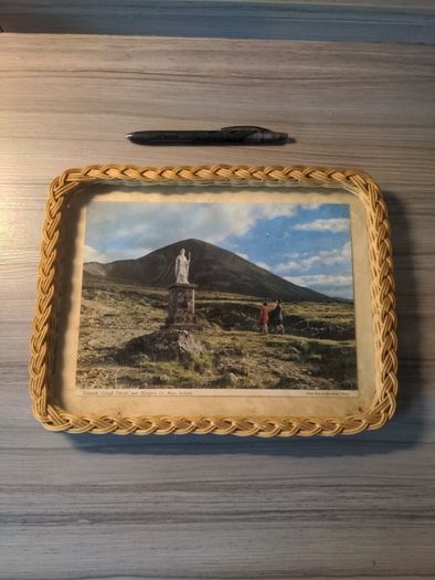 Small Tray with a Print of Croagh Patrick on it