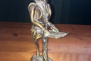 Brass statue