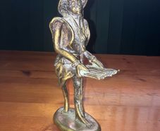 Brass statue