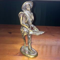 Brass statue