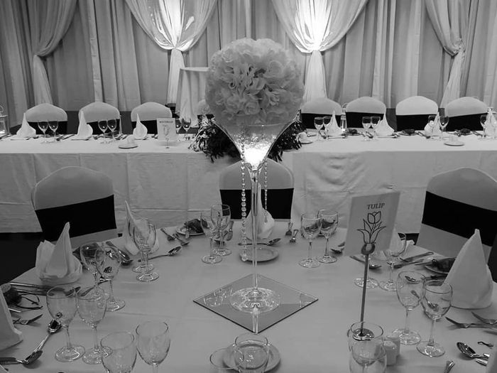 Martini Vase/Flower Ball Centerpieces