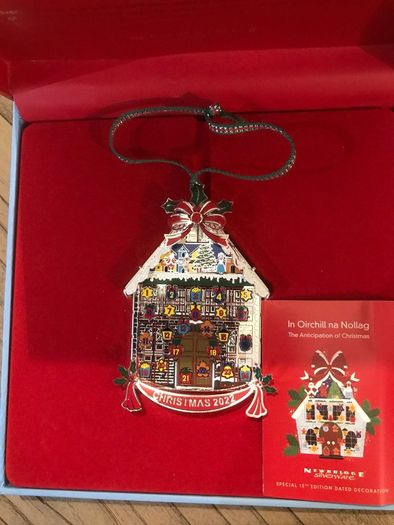 Newbridge silver 2022 annual decoration.