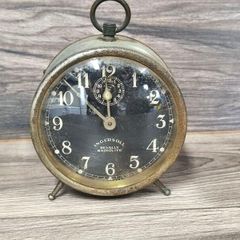 1920s/1930s Ingersoll Radiolite Wind Up Alarm Clock Revally