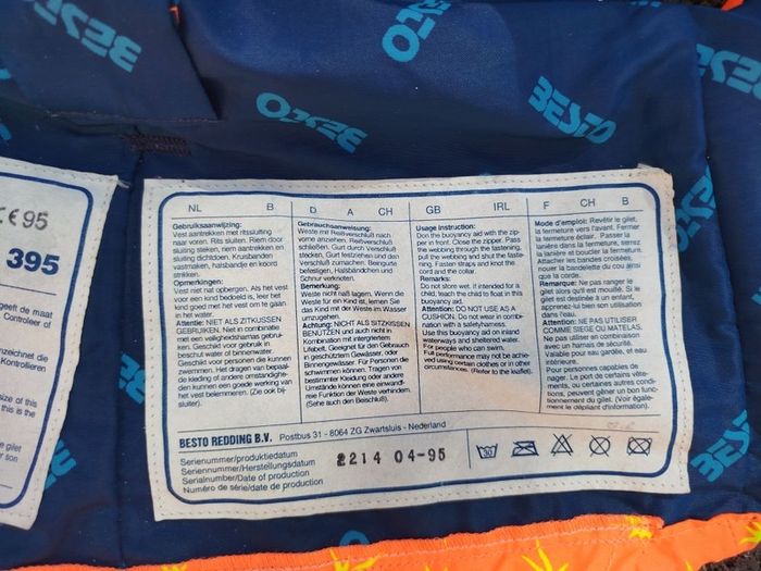 Child's Life Jacket