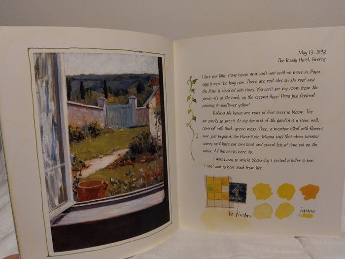 Charlotte in Giverny  by Joan MacPhail Knight