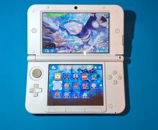 3DS XL White (Modded)
