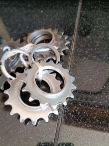 Vintage hubs and sprockets