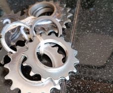Vintage hubs and sprockets
