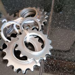 Vintage hubs and sprockets