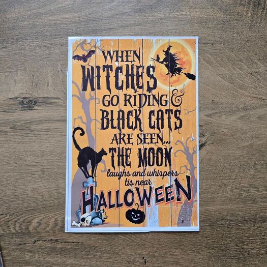 Small Halloween canvas