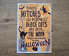 Small Halloween canvas