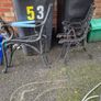 iron cast garden bench ends Image 4