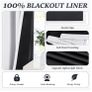 Blackout Curtain Lining 46''W x 72''L Image 4