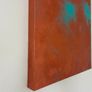"Soulmate" abstract acrylic painting on canvas Image 4