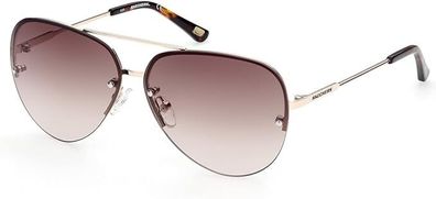 SKECHERS Unisex SE6044 Sunglasses, Gold  100% Original