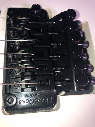 Floyd Rose Special Double locking Tremolo system Black brand new