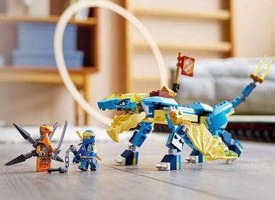 LEGO Ninjago 71760 - Core Jay's Thunder Dragon EVO