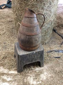Wooden Pitcher
