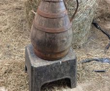 Wooden Pitcher