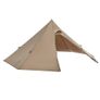 Hot Tent for 2 Persons, Portable Winter Tipi Tent with Stove Jack, Waterproof Camping Tents Image 4