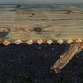 Rustic Driftwood Floating Shelf / Mantel Image 3