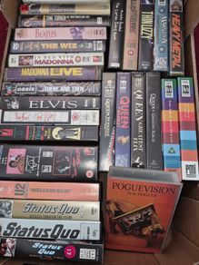 Music VHS Collection x 28