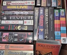 Music VHS Collection x 28