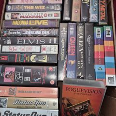 Music VHS Collection x 28
