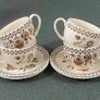 Johnson Brothers Jamestown 'Old Granite' 6 cups and saucers Image 3