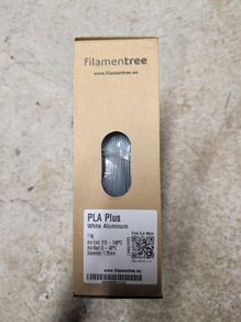 PLA+ - Silver (White Aluminum) filament