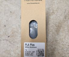 PLA+ - Silver (White Aluminum) filament