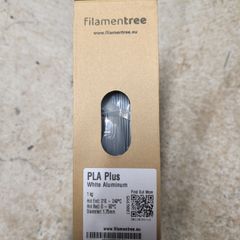 PLA+ - Silver (White Aluminum) filament