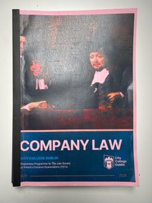 City Colleges 2026 Company Law Manual