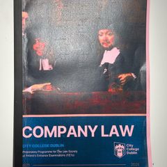 City Colleges 2026 Company Law Manual