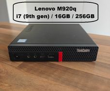 Lenovo ThinkCentre M920q Tiny PC | i7 (9th gen) | 16GB | 256GB | Win11