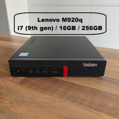 Lenovo ThinkCentre M920q Tiny PC | i7 (9th gen) | 16GB | 256GB | Win11