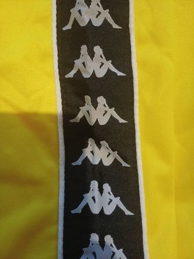kappa old school yellow jogs male/female