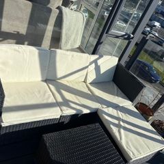 3 seater rattan set
