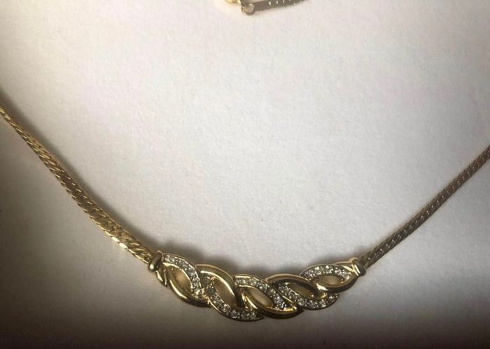 Gold plated necklace