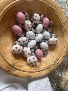 Ceramic door knobs
