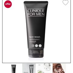 Brand New Mens Clinique Face Wash