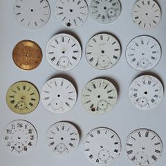 Selection of 22 Antique Pocket Dials