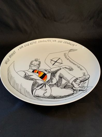Rosenthal limited edition satire plate
