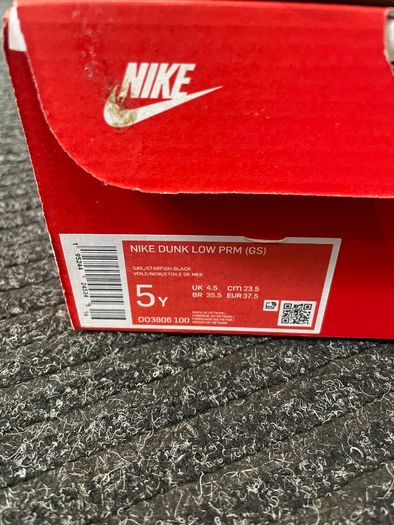 Nike Dunk Low PRM Halloween UK 4.5 (2021) (GS) NEW