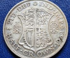 1932 Half Crown - George V Silver coin
