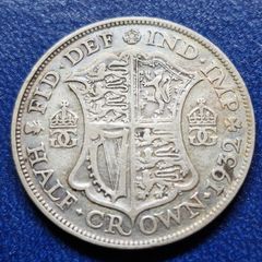 1932 Half Crown - George V Silver coin